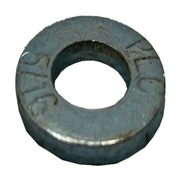 Suburban Bolt And Supply Flat Washer, For Screw Size 1/4" , Steel Zinc Plated Finish A0580160SAEWZ - main